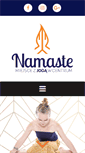 Mobile Screenshot of namastejoga.com